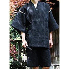 Charger l'image dans la galerie, Pyjama Mokuso en coton, un jinbei traditionnel japonais pour un confort optimal et élégant.