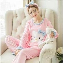 Charger l'image dans la galerie, Pyjama Queen Neko Pyjama Jinbei Femme Kimonojaponais XL