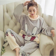 Charger l'image dans la galerie, Pyjama Rabbit Pyjama Jinbei Femme Kimonojaponais