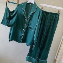 Charger l'image dans la galerie, Pyjama Satin Pyjama Jinbei Femme Kimonojaponais