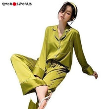 Charger l'image dans la galerie, Pyjama Satin Pyjama Jinbei Femme Kimonojaponais