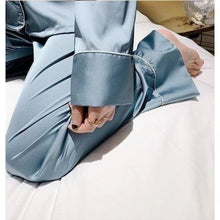 Charger l'image dans la galerie, Pyjama Satin Pyjama Jinbei Femme Kimonojaponais