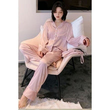Charger l'image dans la galerie, Pyjama Satin Pyjama Jinbei Femme Kimonojaponais