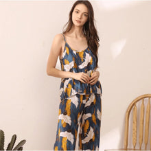 Charger l'image dans la galerie, Pyjamas japonais pour femmes Grues japonaises - Kimono Japonais