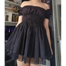 Charger l'image dans la galerie, ROBE KAWAII GOTHIQUE JAPONAISE JEUNE FILLE BABYDOLL - Kimono Japonais