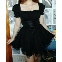 Charger l'image dans la galerie, ROBE KAWAII GOTHIQUE JAPONAISE JEUNE FILLE BABYDOLL - Kimono Japonais