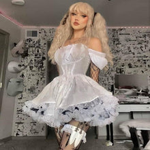 Charger l'image dans la galerie, ROBE KAWAII GOTHIQUE JAPONAISE JEUNE FILLE BABYDOLL - Kimono Japonais