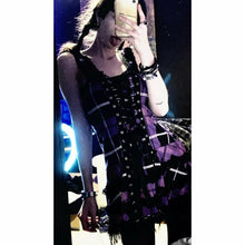 Charger l'image dans la galerie, ROBE KAWAII JAPONAISE PIN-UP ÉCOSSAISE - Kimono Japonais