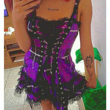 Charger l'image dans la galerie, ROBE KAWAII JAPONAISE PIN-UP ÉCOSSAISE - Kimono Japonais