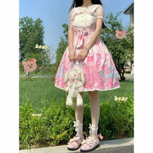 Charger l'image dans la galerie, ROBE KAWAII LOLITA OURS MÉDICAL MENHERA - Kimono Japonais