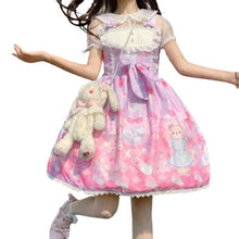 Charger l'image dans la galerie, ROBE KAWAII LOLITA OURS MÉDICAL MENHERA - Kimono Japonais