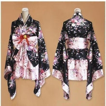 Charger l'image dans la galerie, Robe Kawaii ´Lolita´ Robe Kimonojaponais Rose XXL