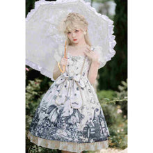 Charger l'image dans la galerie, Robe Lolita Kawaii Gothique Tueuse De Dragon Blanc Robe