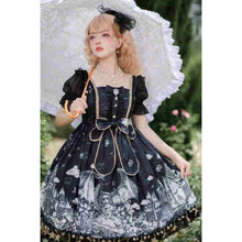 Charger l'image dans la galerie, Robe Lolita Kawaii Gothique Tueuse De Dragon Noir Robe