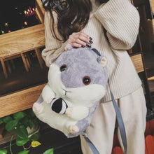Charger l'image dans la galerie, Sac à dos Kawaii Japonais en peluche hamster mignon - Kimono Japonais