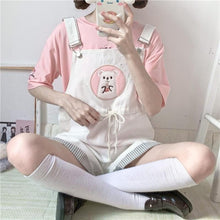 Charger l'image dans la galerie, SALOPETTE KAWAII BÉBÉ OURS - Kimono Japonais