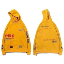 Charger l'image dans la galerie, Sweat Barre Code Pull Hoodies Mangas Kimonojaponais Jaune S