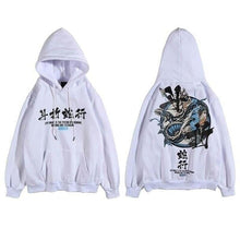 Charger l'image dans la galerie, Sweat Cobra Zagging Pull Hoodies Mangas Kimonojaponais