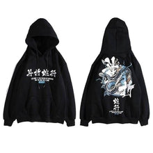 Charger l'image dans la galerie, Sweat Cobra Zagging Pull Hoodies Mangas Kimonojaponais