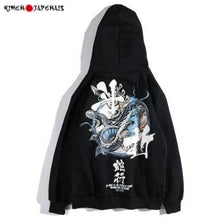 Charger l'image dans la galerie, Sweat Cobra Zagging Pull Hoodies Mangas Kimonojaponais