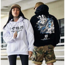 Charger l'image dans la galerie, Sweat Cobra Zagging Pull Hoodies Mangas Kimonojaponais