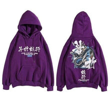 Charger l'image dans la galerie, Sweat Cobra Zagging Pull Hoodies Mangas Kimonojaponais