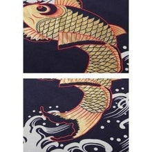 Charger l'image dans la galerie, T-shirt Carpe et lune T-shirts Kimonojaponais