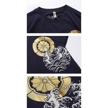 Charger l'image dans la galerie, T-shirt Carpe et lune T-shirts Kimonojaponais