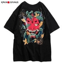 Charger l'image dans la galerie, T-shirt Diable et Serpent T-shirts Kimonojaponais