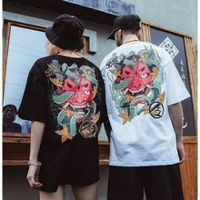 Charger l'image dans la galerie, T-shirt Diable et Serpent T-shirts Kimonojaponais