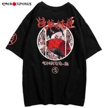 Charger l'image dans la galerie, T-shirt Femme au casino T-shirts Kimonojaponais Noir S