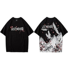 Charger l'image dans la galerie, T-shirt Grues au sommet T-shirts Kimonojaponais