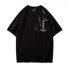 Charger l'image dans la galerie, T-shirt Japonais Chauves-souris en mer T-shirts Kimonojaponais