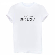 Charger l&#39;image dans la galerie, Female T-Shirt I Am Sad Women&#39;s Summer O-Neck Black Letter Japanese Harajuku Short Sleeve Tee
