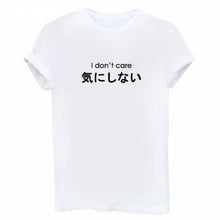 Charger l'image dans la galerie, Female T-Shirt I Am Sad Women's Summer O-Neck Black Letter Japanese Harajuku Short Sleeve Tee