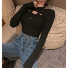 Charger l'image dans la galerie, T-shirt japonais Kawaii moulant decolleté chat Kitty - Kimono Japonais