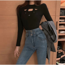 Charger l'image dans la galerie, T-shirt japonais Kawaii moulant decolleté chat Kitty - Kimono Japonais