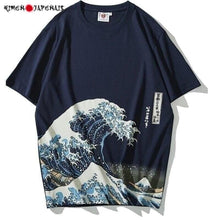 Charger l'image dans la galerie, T-shirt Kanagawa T-shirts Kimonojaponais