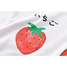 Charger l'image dans la galerie, T-shirt Kawaii Fraises - Kimono Japonais