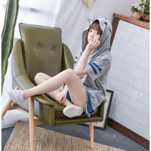 Charger l'image dans la galerie, T-shirt Kawaii Japonais Chat mignon - Kimono Japonais