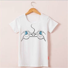 Charger l'image dans la galerie, T-Shirt Kawaii Japonais Gamer Girl - Kimono Japonais