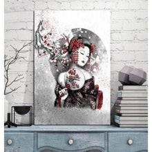Charger l'image dans la galerie, Tableau Geisha Sakura - Kimono Japonais