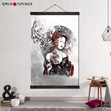 Charger l'image dans la galerie, Tableau Geisha Sakura - Kimono Japonais