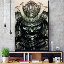 Charger l'image dans la galerie, Tableau japonais Casque de Samouraï - Kimono Japonais
