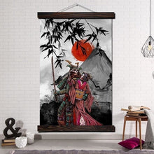 Charger l'image dans la galerie, Tableau Japonais couple Funeste - Kimono Japonais