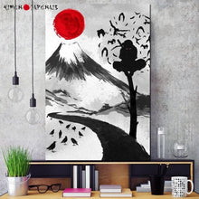 Charger l'image dans la galerie, Tableau japonais Démon Tengu - Kimono Japonais