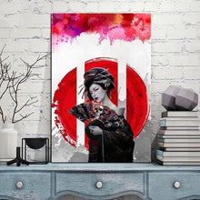 Charger l'image dans la galerie, Tableau japonais Geisha voyante - Kimono Japonais