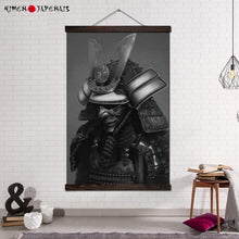 Charger l'image dans la galerie, Tableau japonais guerrier casque kabuto - Kimono Japonais