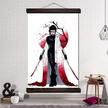 Charger l'image dans la galerie, Tableau japonais Guerrière Ninja - Kimono Japonais