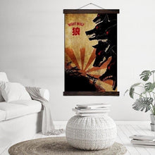 Charger l'image dans la galerie, Tableau japonais Loups OKAMI - Kimono Japonais